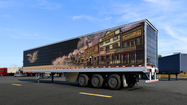 Screenshot z American Truck Simulator - Wild West Paint Jobs Pack