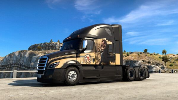 Screenshot z American Truck Simulator - Wild West Paint Jobs Pack