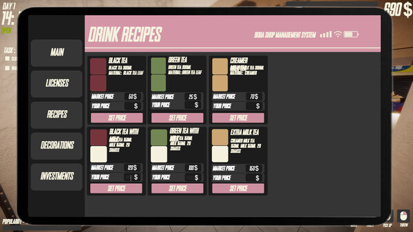 Boba Tea Shop Simulator screenshot 5