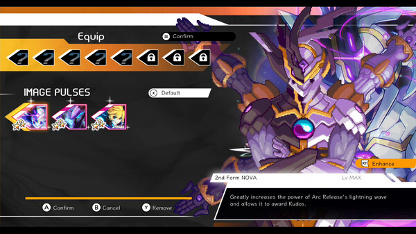 Azure Striker GUNVOLT 3 - EX Image Pulses: Nova and Desna pack