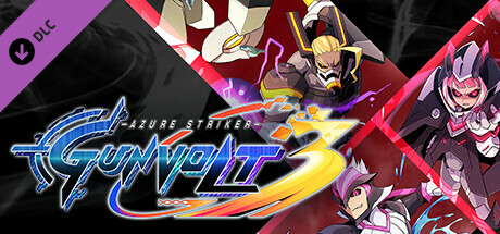 Azure Striker GUNVOLT 3 - EX Image Pulses: Carrera, Gibril, and Milas pack banner image