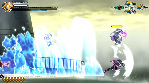 Azure Striker GUNVOLT 3 - EX Image Pulses: Carrera, Gibril, and Milas pack