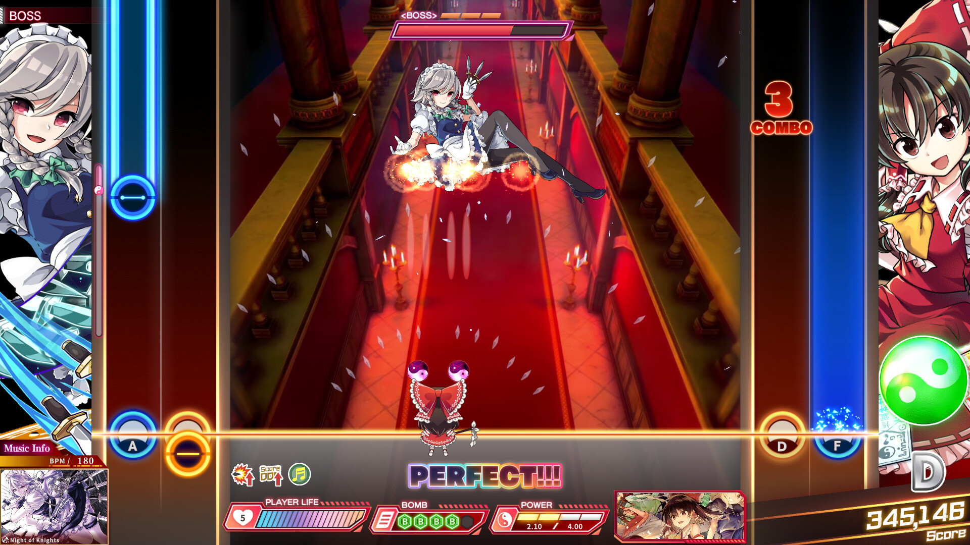 Touhou Danmaku Kagura Phantasia Lost screenshot 2