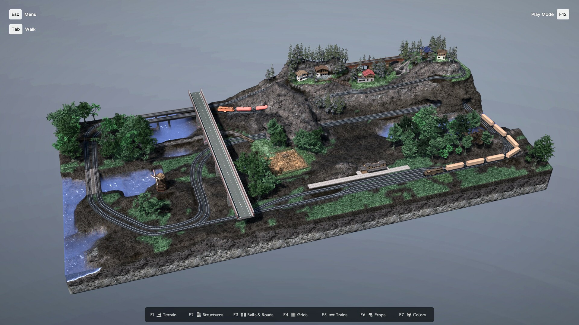 #3. Blocks Tracks Trains (Steam) Podle: splenbit