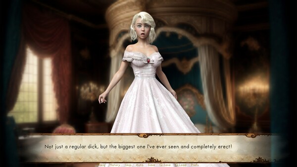 Screenshot z Fair Princess Under Futa Curse