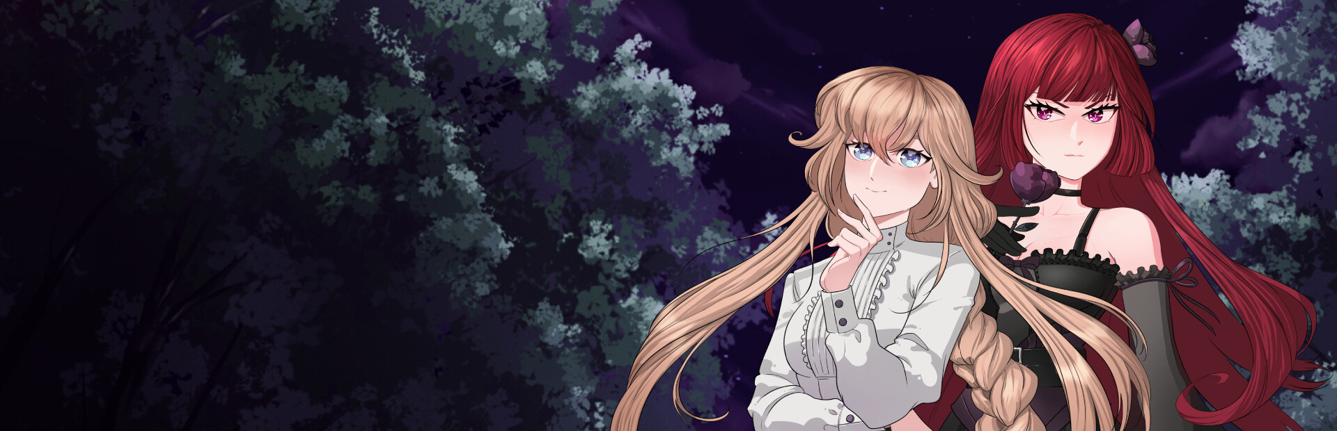 Crimson Song - Yuri Visual Novel