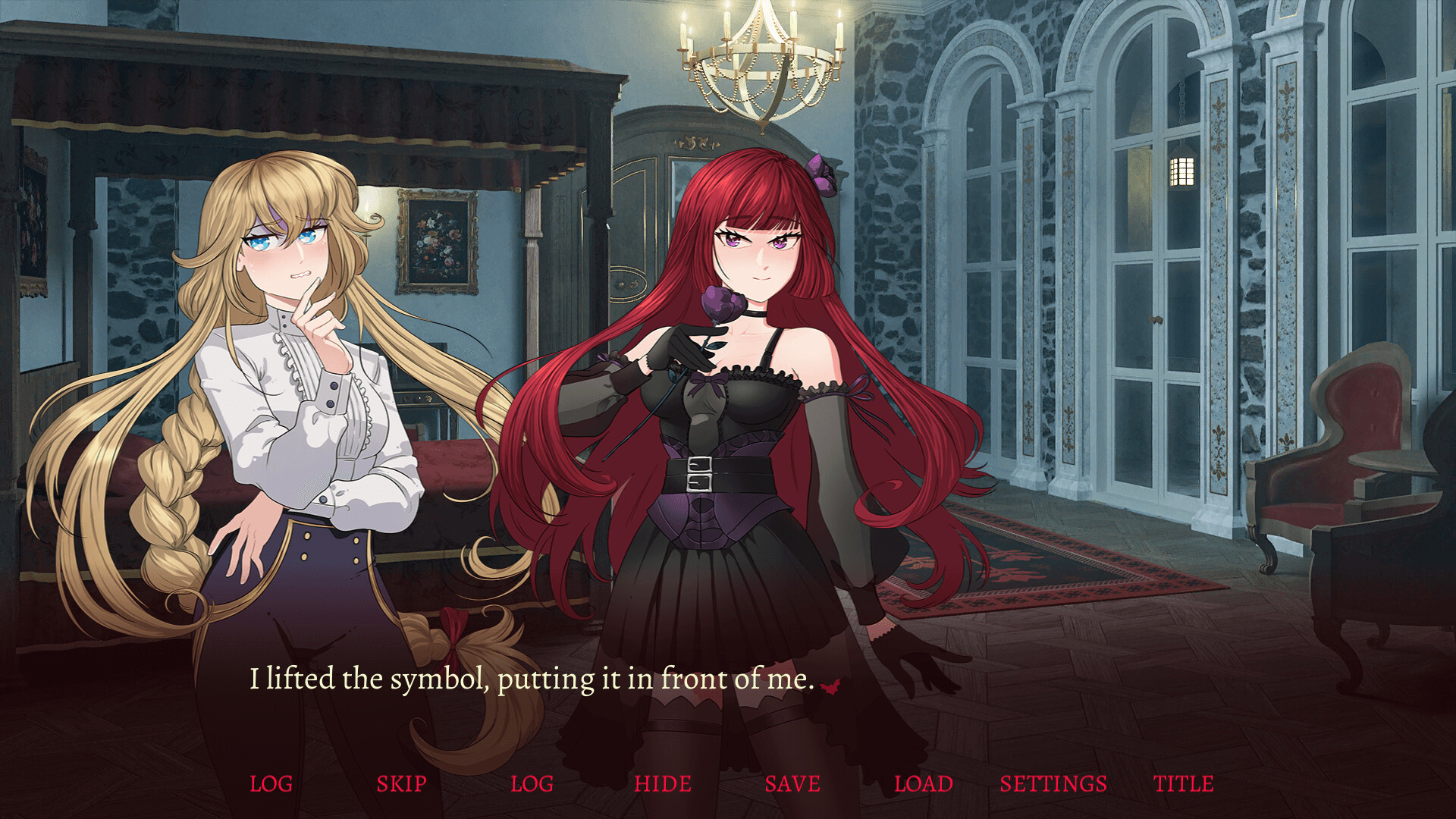 Crimson Song - Yuri Visual Novel screenshot 3
