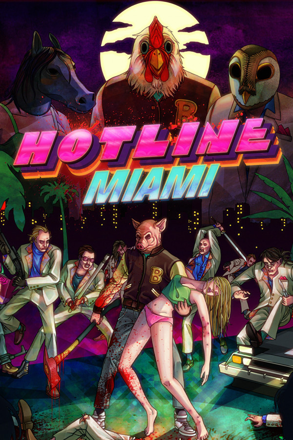 Capa de Hotline Miami