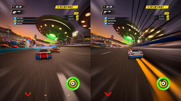 Screenshot z NASCAR Arcade Rush