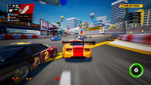 Screenshot z NASCAR Arcade Rush