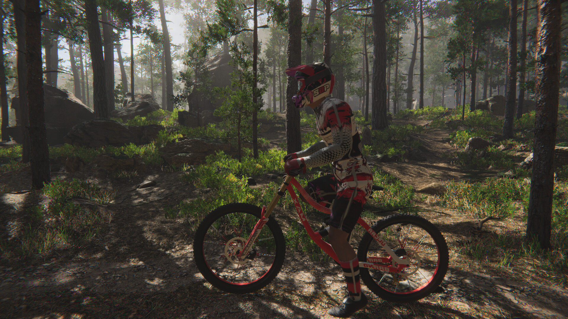 Traildown: Downhill Mountain Biking screenshot #2