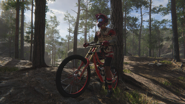 Screenshot 3 of Traildown: Downhill Mountain Biking - more gameplay footage