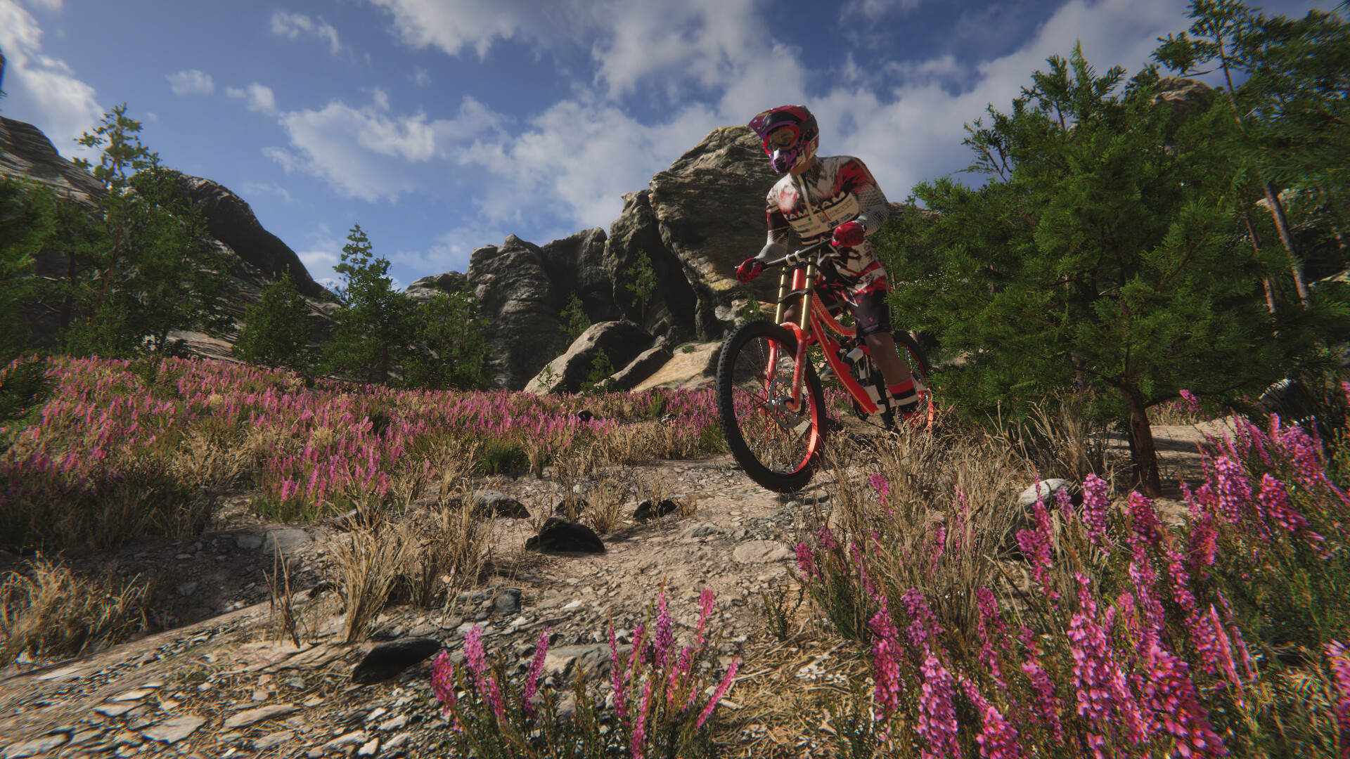 Traildown: Downhill Mountain Biking screenshot #1