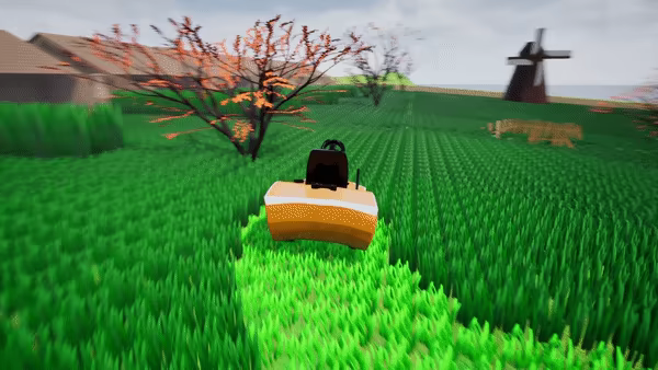 Relaxing Lawnmower Simulator video 1