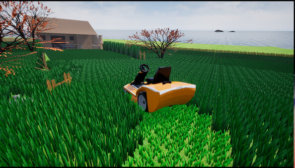 Relaxing Lawnmower Simulator screenshot 4