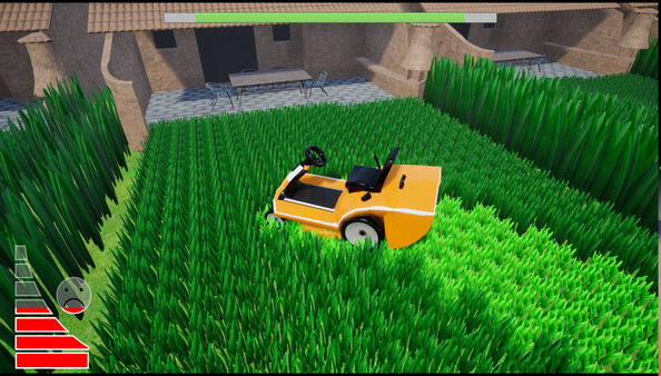 Скриншот 1 из игры Relaxing Lawnmower Simulator