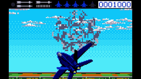 Screenshot z Blue Lightning