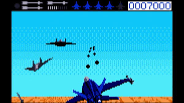 Screenshot z Blue Lightning