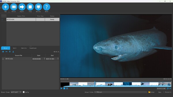 Screenshot z DIKDIK Video Converter Screenshot z DIKDIK Video Converter