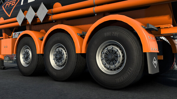 Screenshot z Euro Truck Simulator 2 - Feldbinder Trailer Pack
