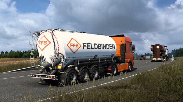 Screenshot z Euro Truck Simulator 2 - Feldbinder Trailer Pack