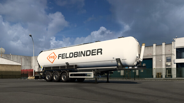 Screenshot z Euro Truck Simulator 2 - Feldbinder Trailer Pack