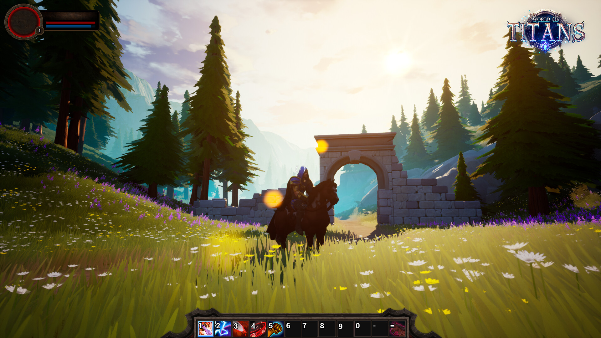 screenshot of World of Titans MMORPG 1