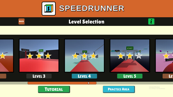 Screenshot z SPEEDRUNNER