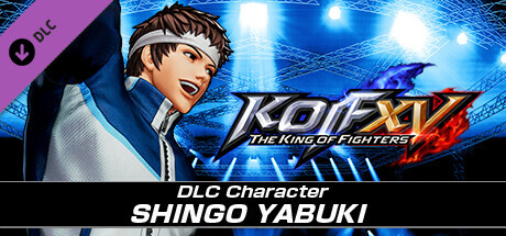 KOF XV DLC Character "SHINGO YABUKI" banner image