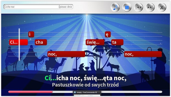 Zabawa Karaoke - kolędy