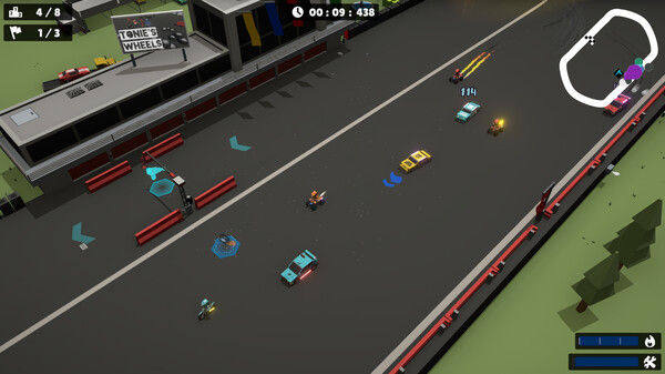 Screenshot z Smells Like Burnt Rubber