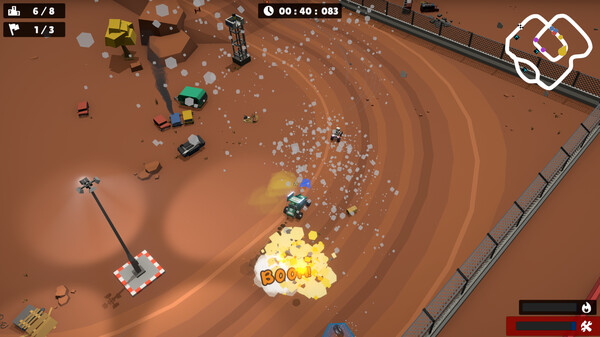 Screenshot z Smells Like Burnt Rubber