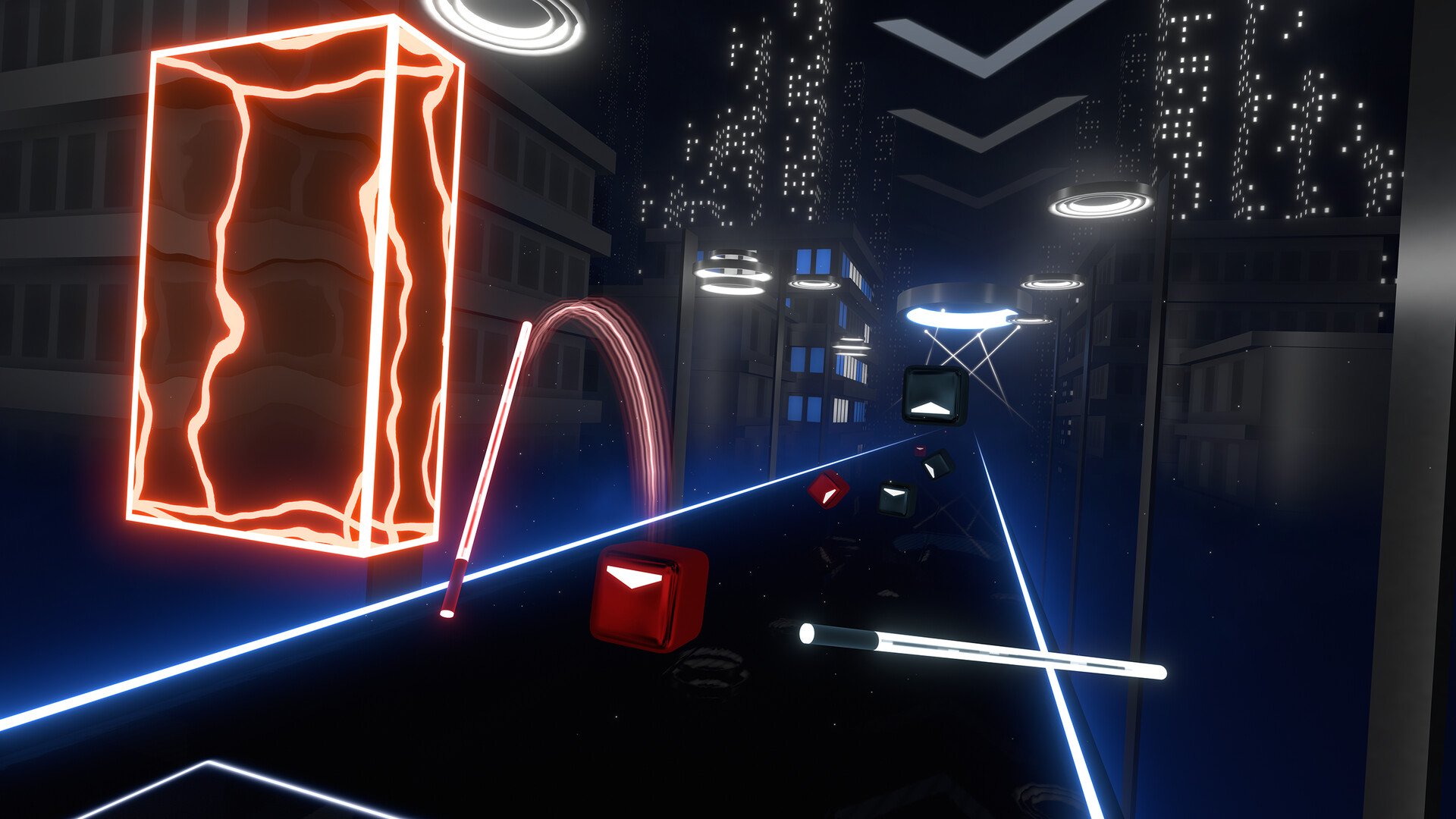 Beat Saber - The Weeknd - "Can't Feel My Face" Featured Screenshot #1