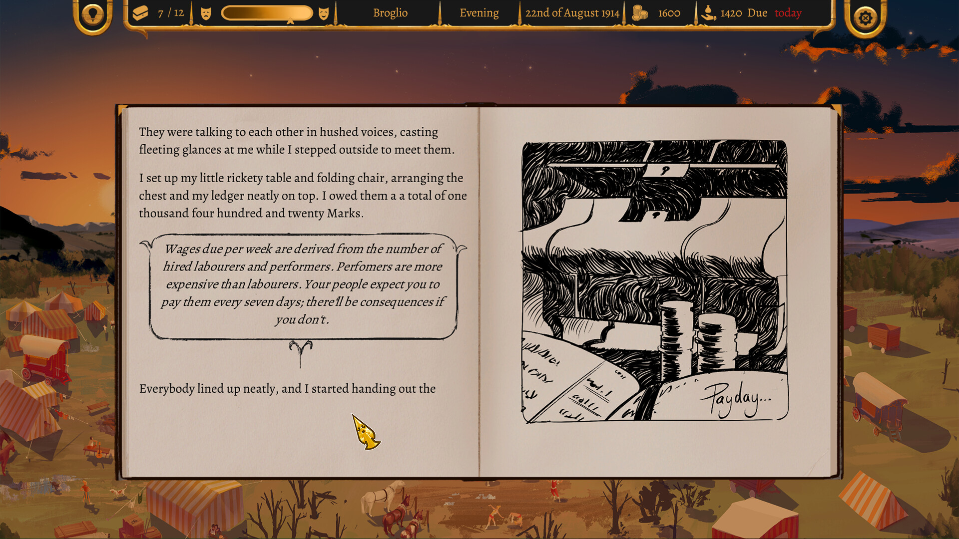 The Great Sassanelli – An Interactive Novel screenshot #7