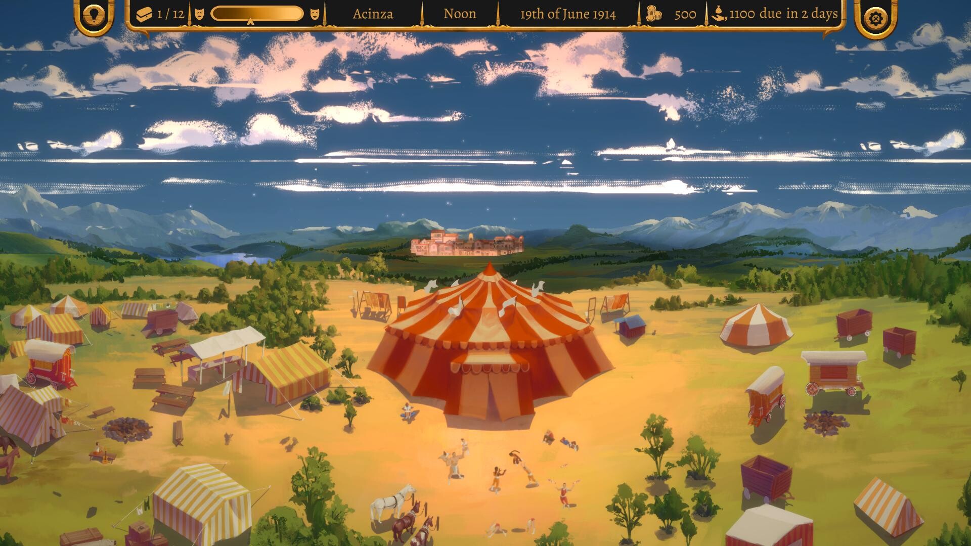 The Great Sassanelli – An Interactive Novel Featured Screenshot #1