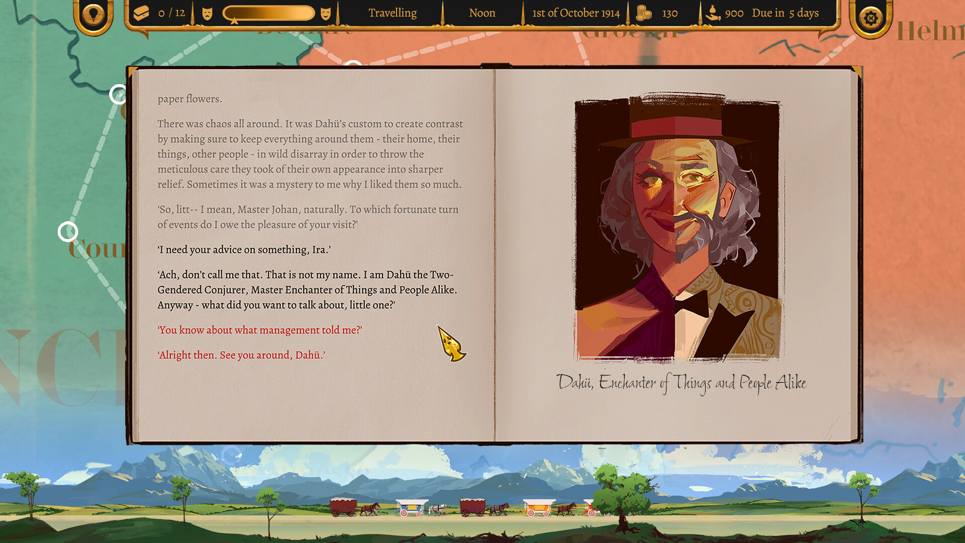The Great Sassanelli – An Interactive Novel screenshot #6