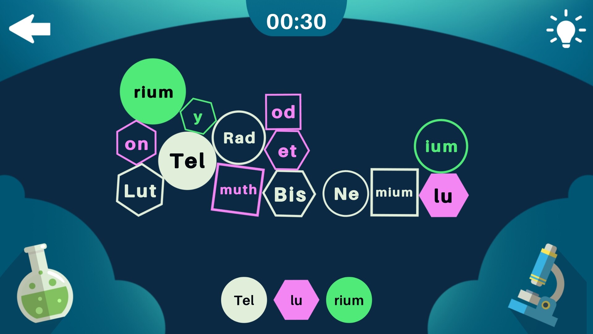 Learn Words - Use Syllables