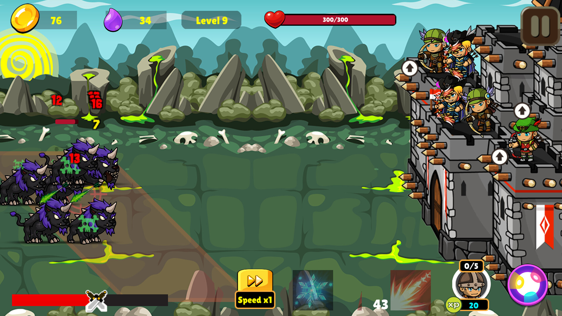 Castle Defense Battles screenshot 6