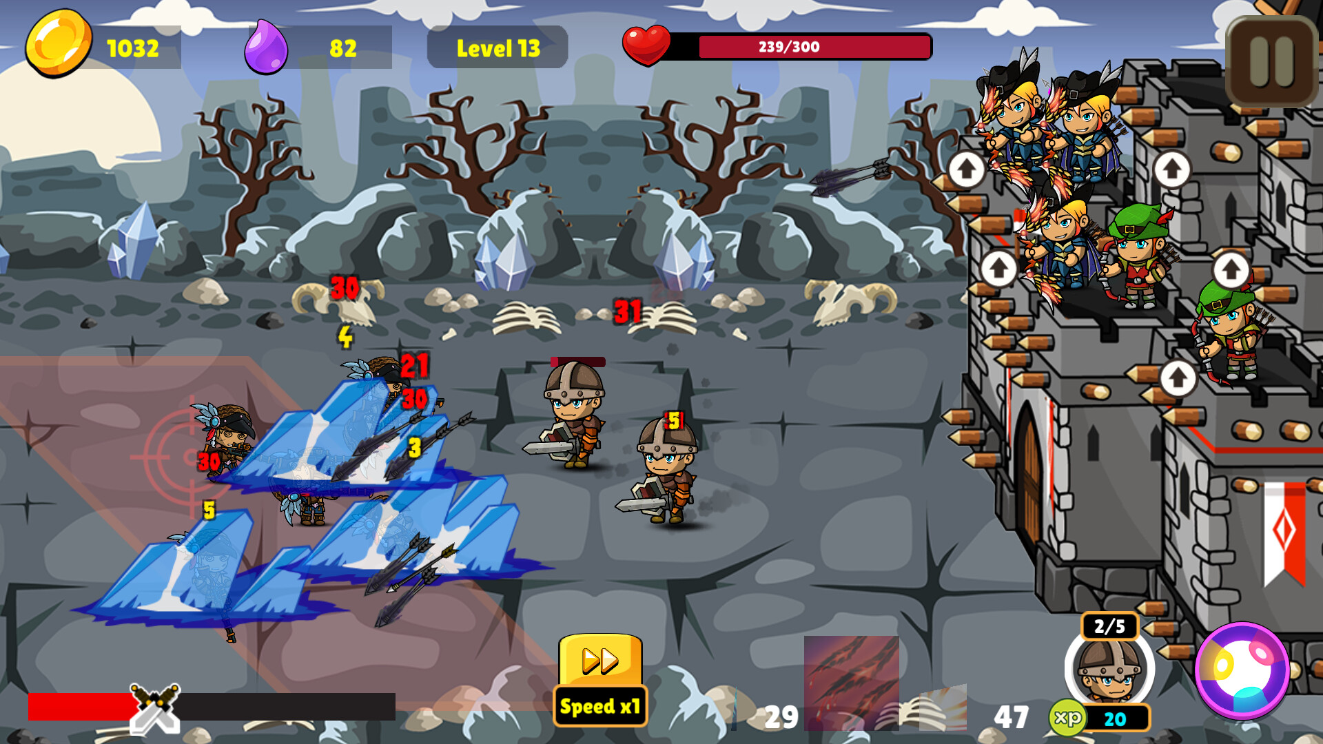 Castle Defense Battles screenshot 2