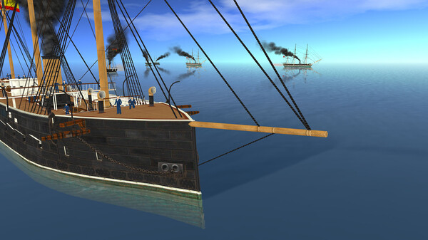 Screenshot z Clad in Iron: Chincha Islands 1866