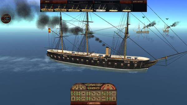 Screenshot z Clad in Iron: Chincha Islands 1866