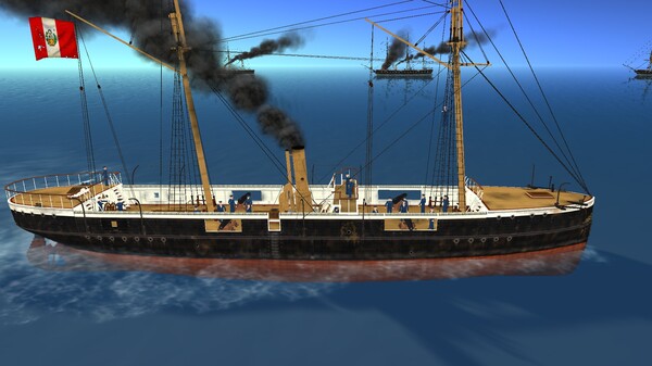 Screenshot z Clad in Iron: Chincha Islands 1866