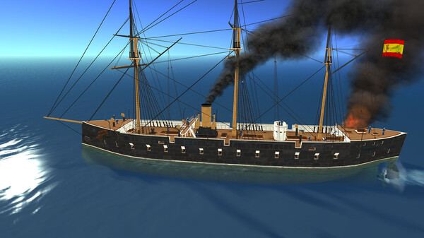 Screenshot z Clad in Iron: Chincha Islands 1866