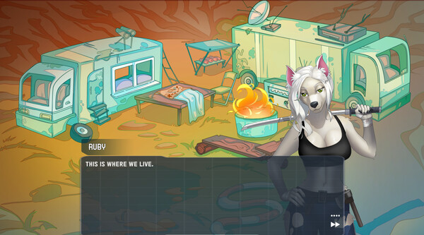 Screenshot z Furry Survivals 18+