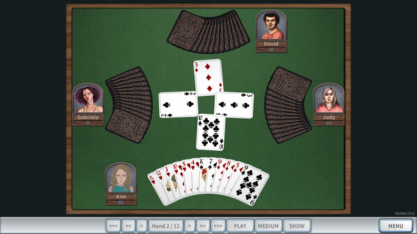 GrassGames Hearts 3 screenshot 5