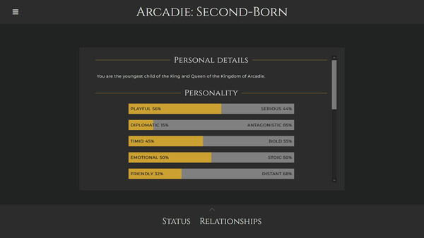 Arcadie: Second-Born