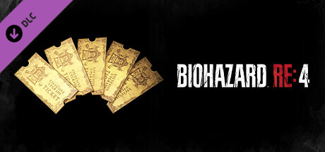 Biohazard RE:4 무기 특수 개조 티켓 x5 (A)