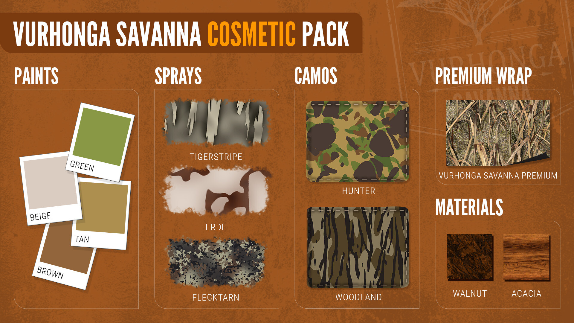 theHunter: Call of the Wild™ - Vurhonga Savanna Cosmetic Pack Featured Screenshot #1