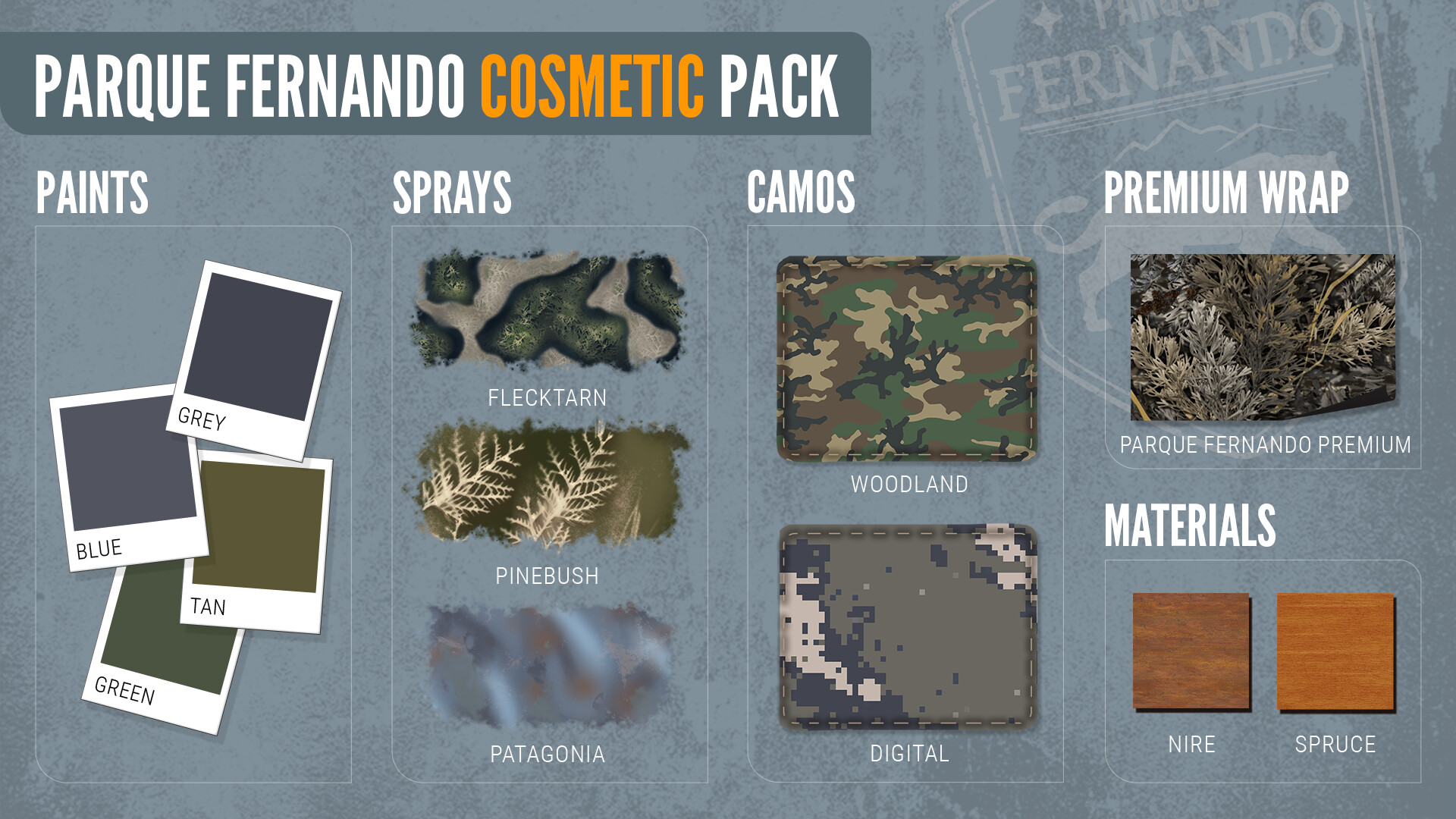 theHunter: Call of the Wild™ - Parque Fernando Cosmetic Pack Featured Screenshot #1