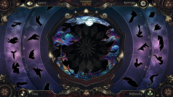 Screenshot z Glass Masquerade 2: Illusions - Scaryfolks Puzzle Pack